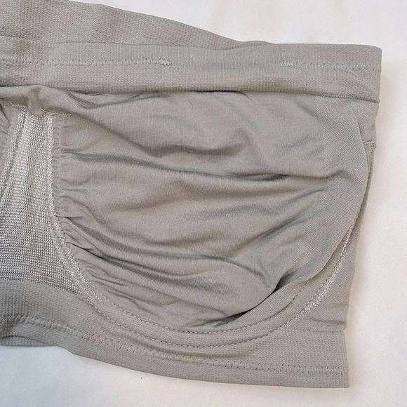 Angel  Seamless Underwire Bandeau Bra Grey, Size 1XL - Picture 2 of 5